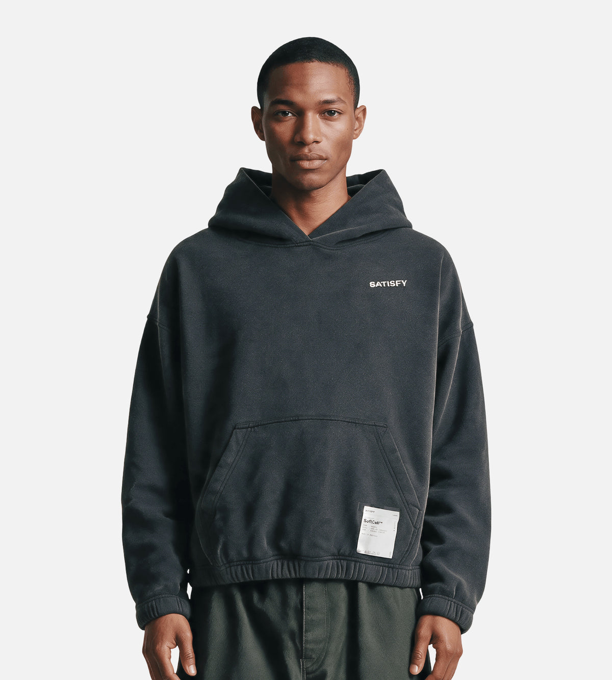Satisfy SoftCell Hoodie Aged Black SAB
