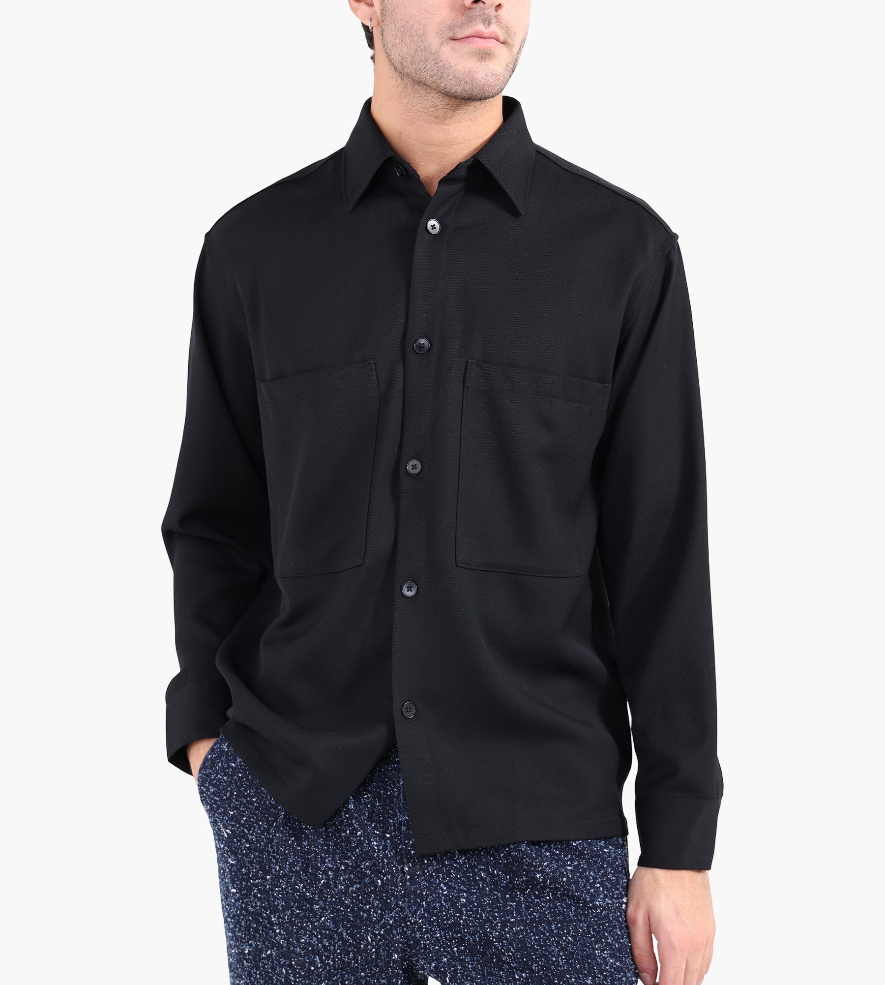 NN.07 Freddy 10006 Shirt Black