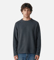 OLAF Waffle Crewneck Charcoal