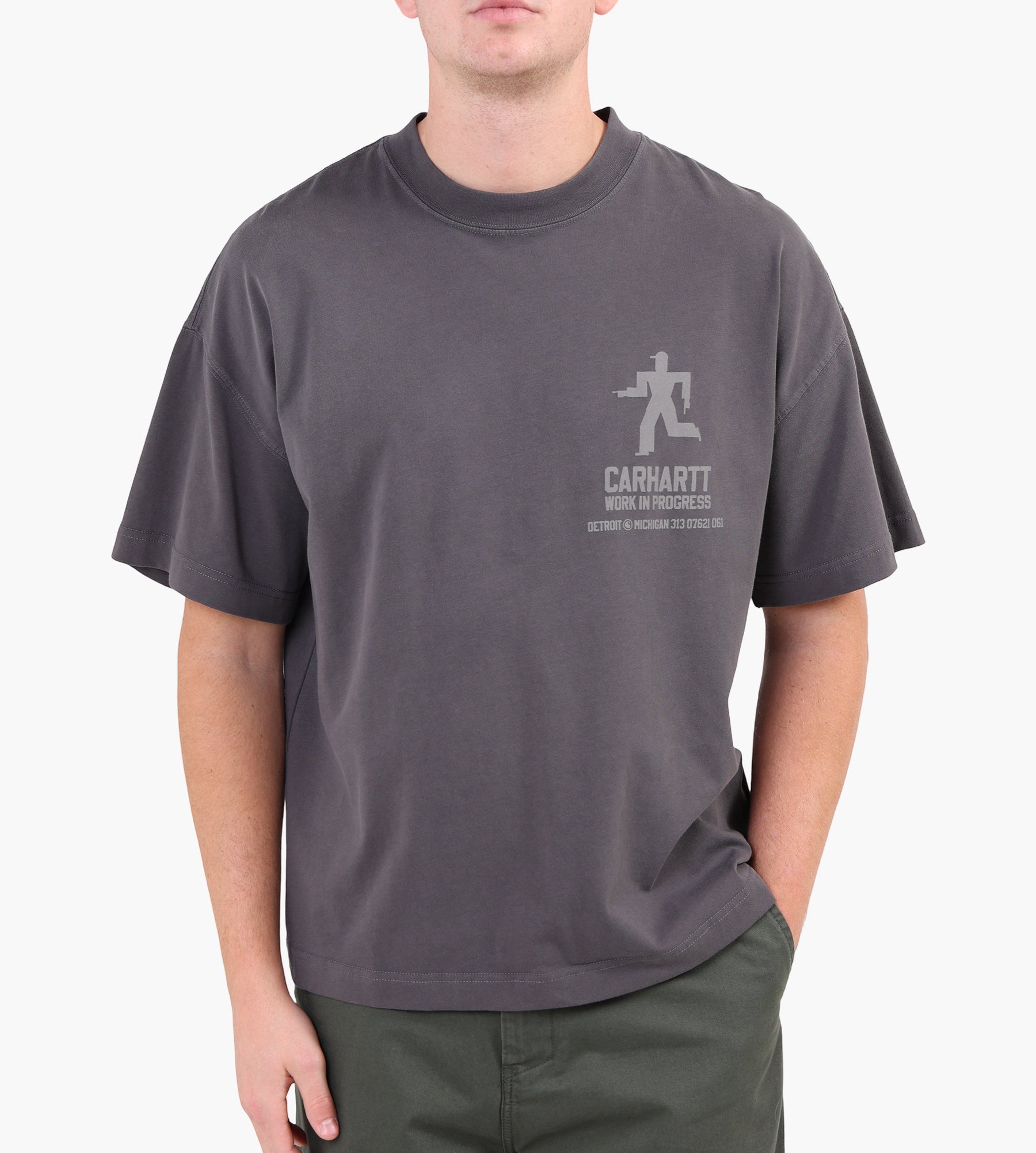 Carhartt WIP Distance T-shirt Graphite