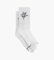OLAF Monogram Socks White Blue