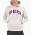 Café-Mountain College Logo Hoody Vintage Heather And Purple
