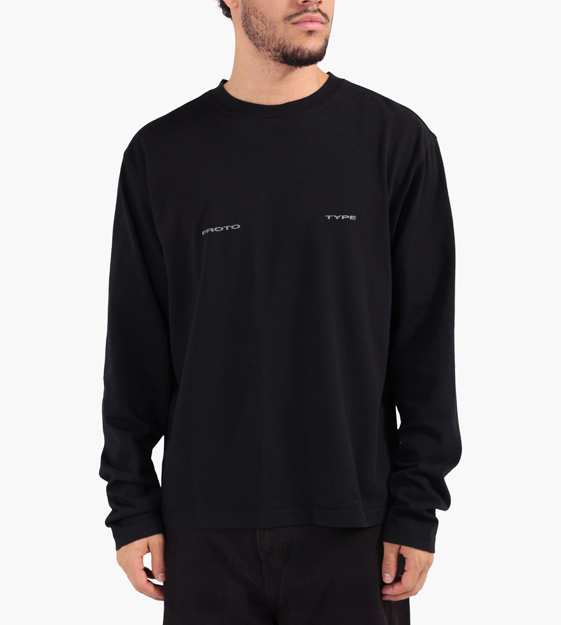 KA_YO Boxy Graphic Longsleeve Black