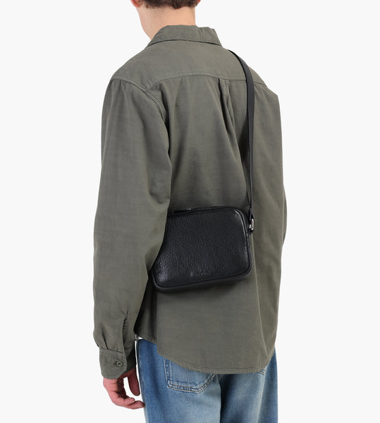 Arte Antwerp Leather Baka Bag Black