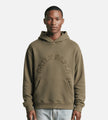Daily Paper Self Fabric Oversized Orbit Hoodie Stone Gray