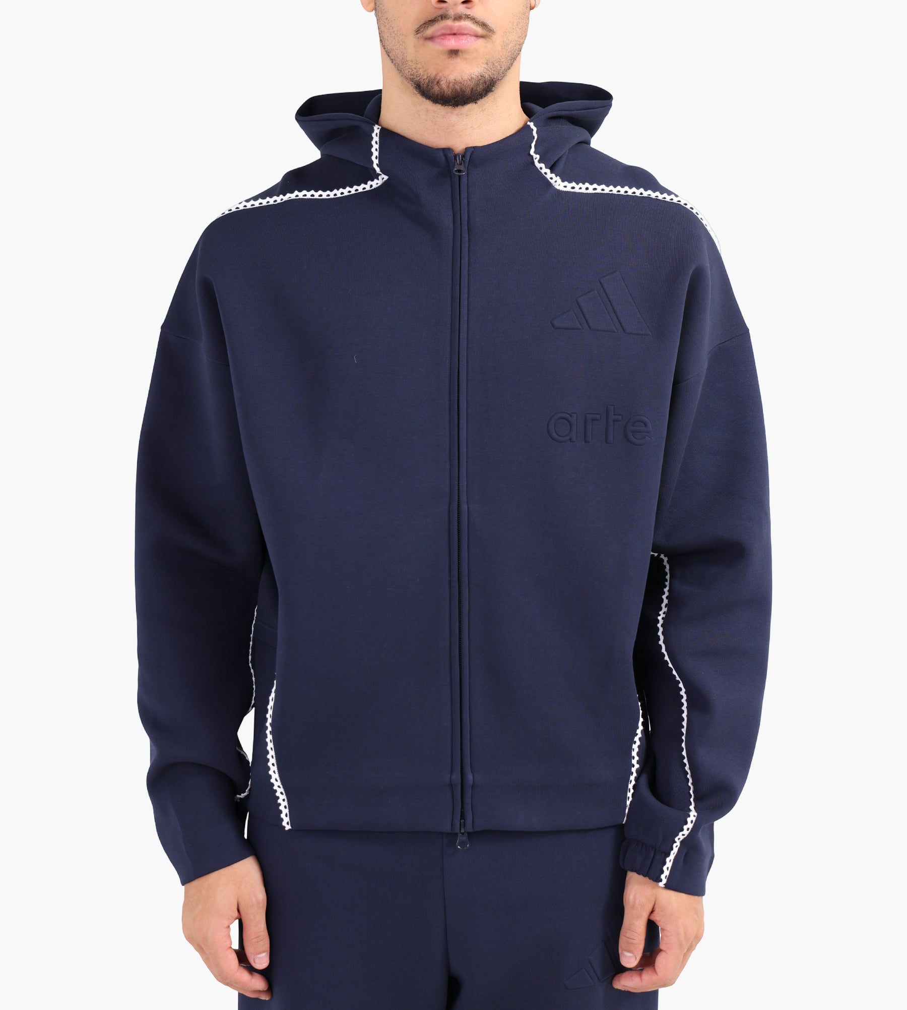 Adidas x Arte Zne Full Zip Hood Legink White