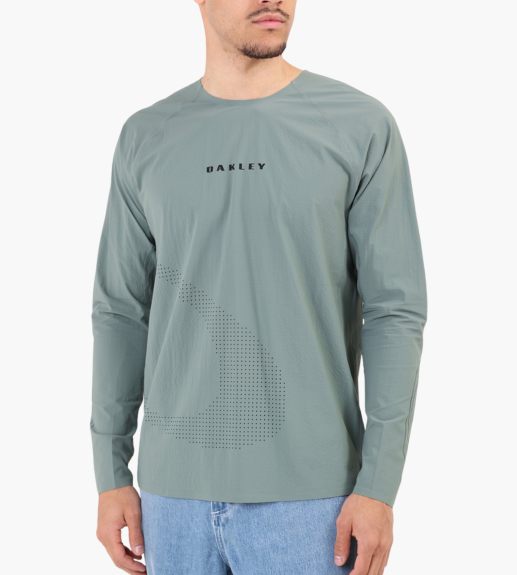 Oakley Seeker Whip Longsleeve Jersey Aviator Green
