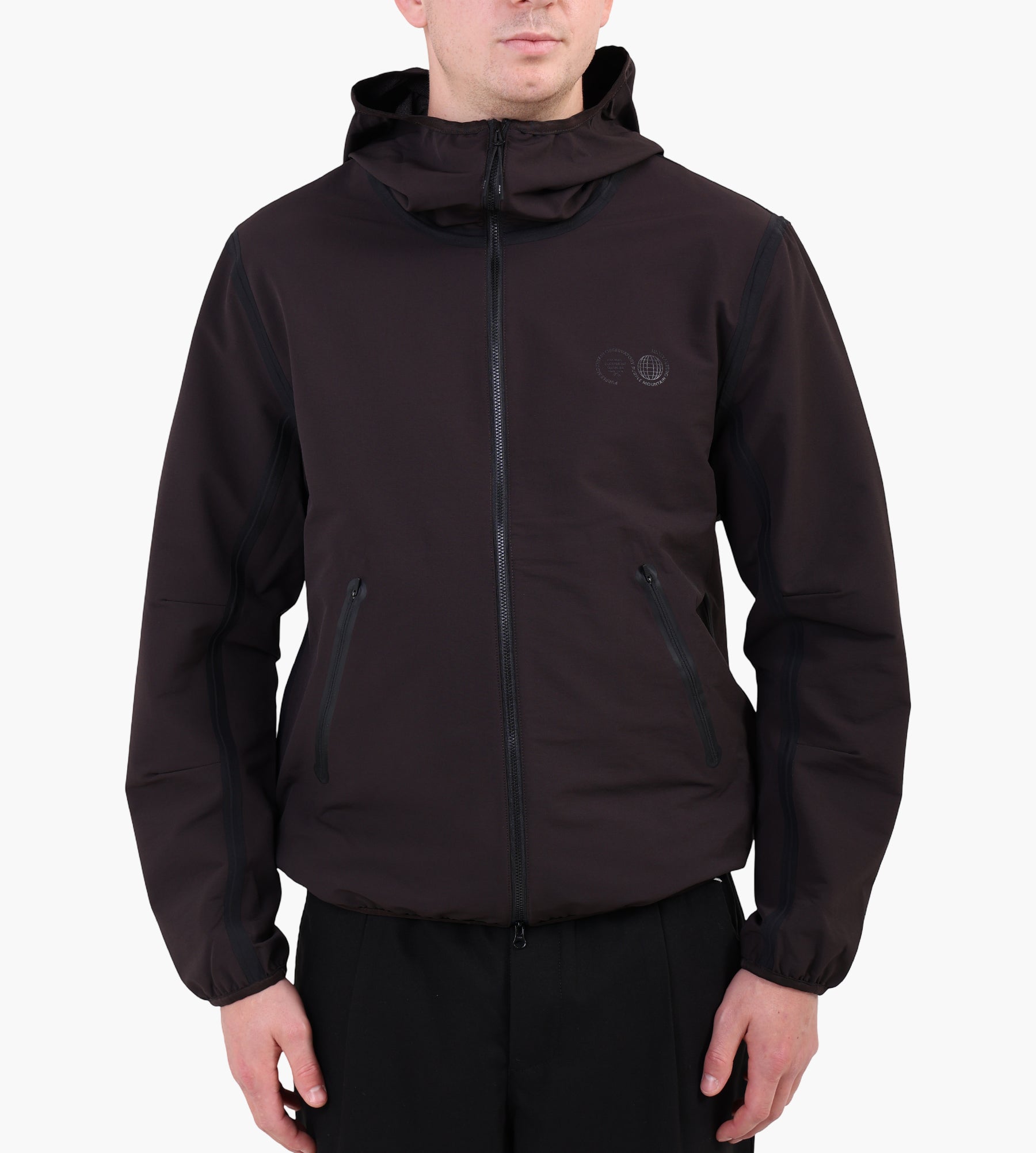 Purple Mountain Observatory Advanced Soft Shell Balaclava Chocolate