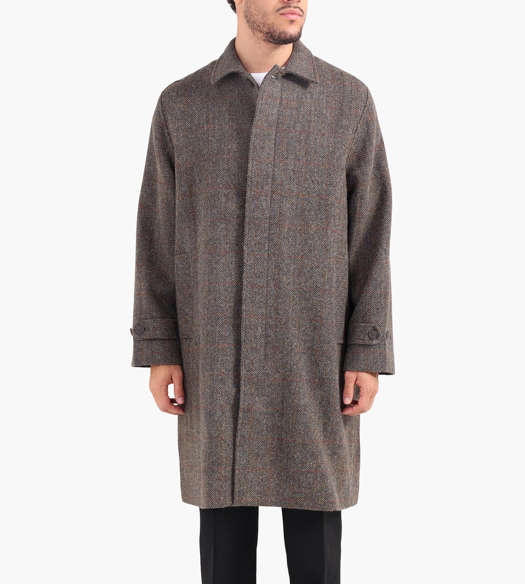 Palmes Cedric Wool Coat Brown