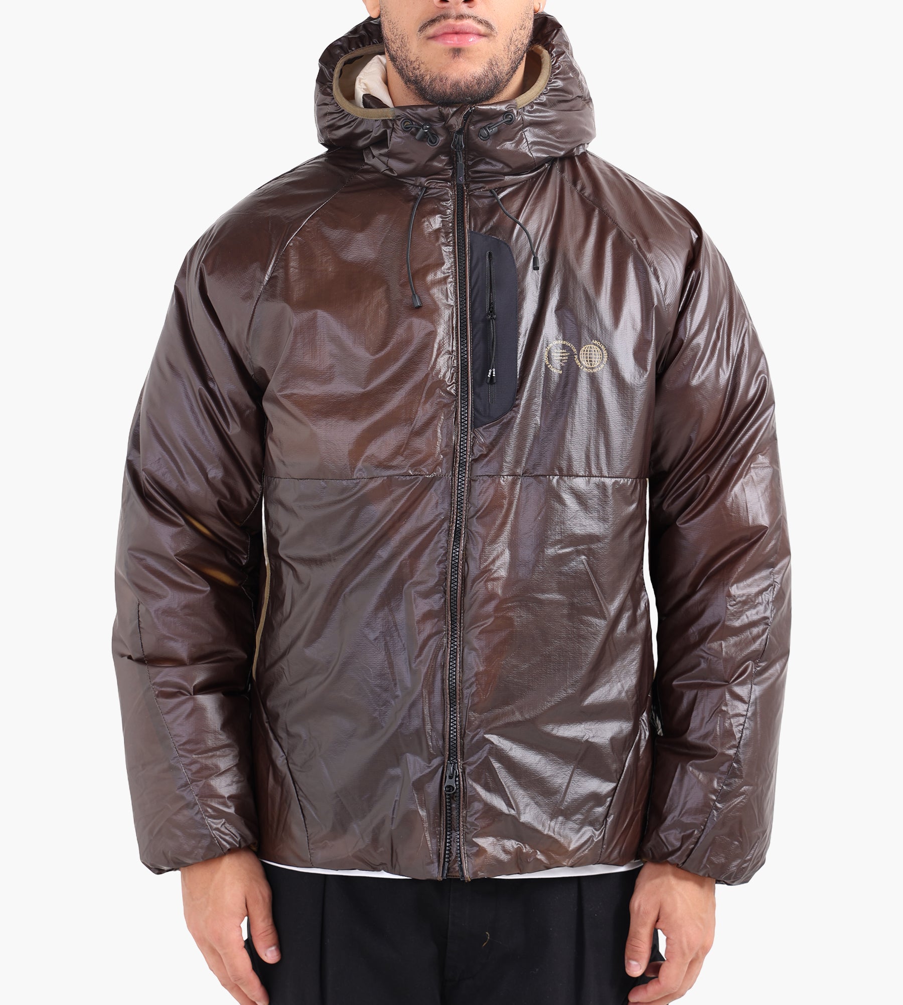 Purple Mountain Observatory Obsidian Shield Puffa Dark Olive