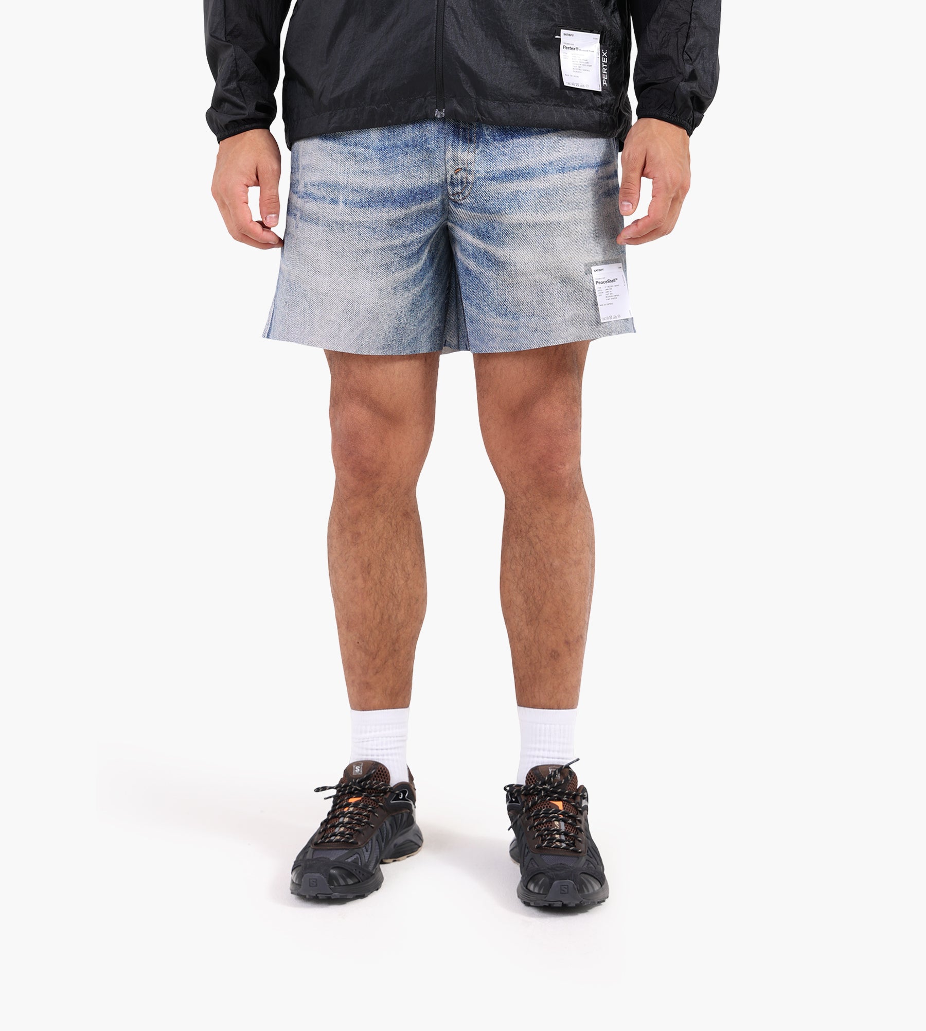 Satisfy PeaceShell 5 Unlined Shorts Digital Denim