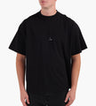 ROA Logo Organic T Shirt Black