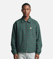 New Amsterdam Surf Association Coach Jacket Green Check