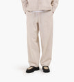 OLAF Linen Barrel Leg Pants Cement