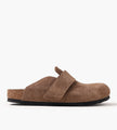Birkenstock Loma Suede Leather Dark Tea