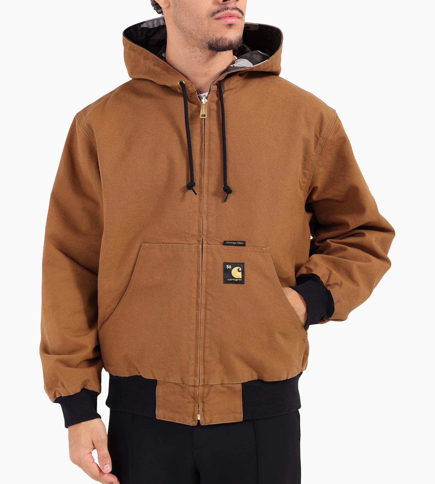 Carhartt WIP 50 Years Anniversary OG Active Jacket Canvas Hamilton Brown Camo Trebark