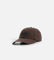 OLAF Washed Signature Logo Cap Chocolateplum