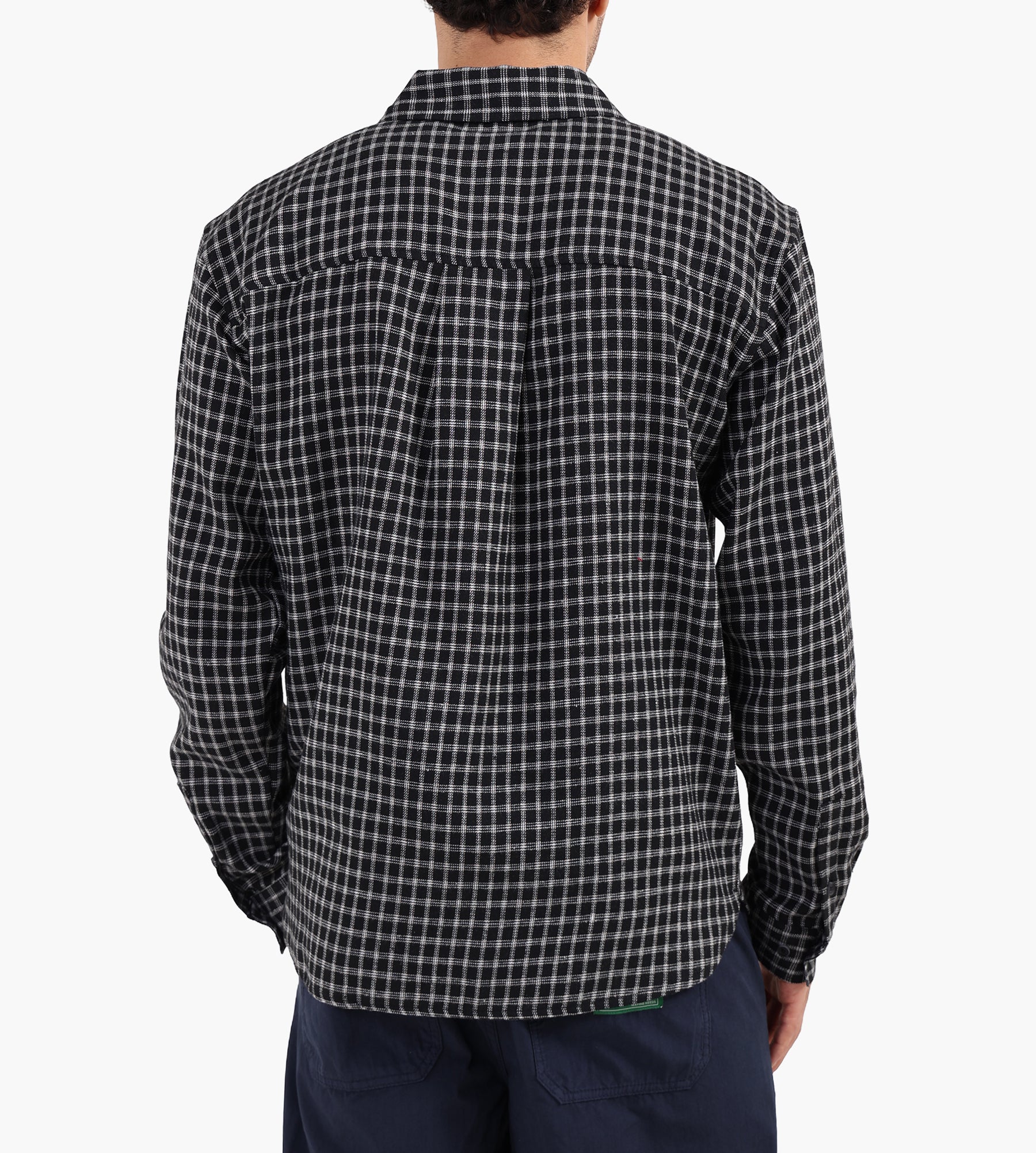 Libertine-Libertine Record 3653 Shirt Black Check