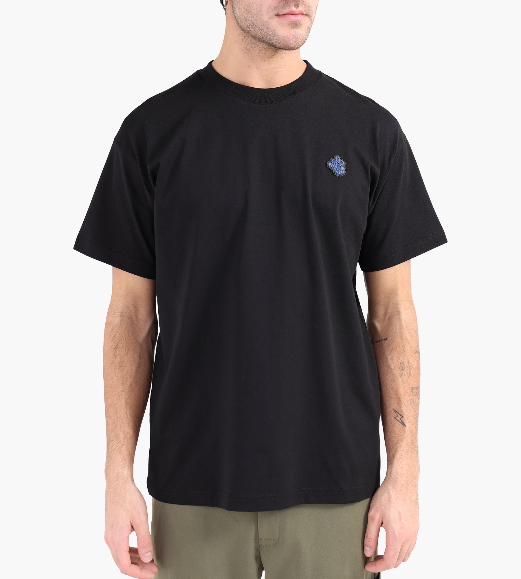 Flâneur Rubber Blossom T-Shirt Black