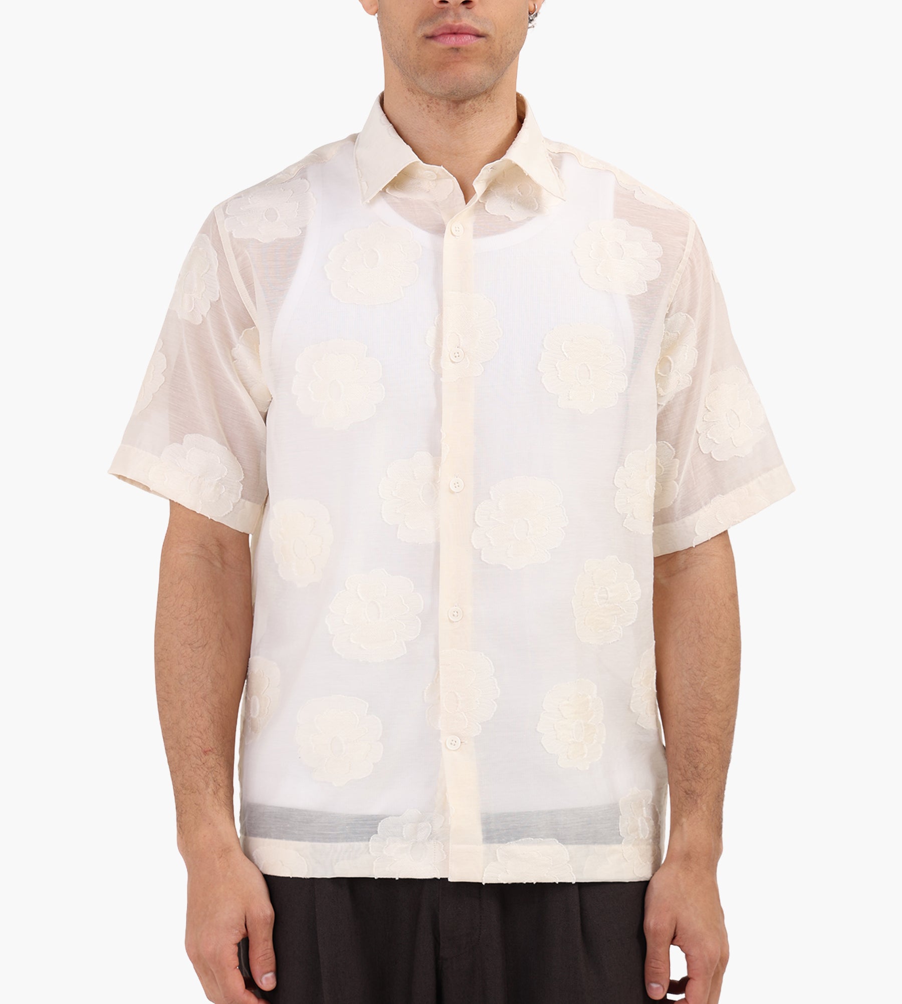 NN.07 Freddy Shirt NO PKT 50045 Ivory