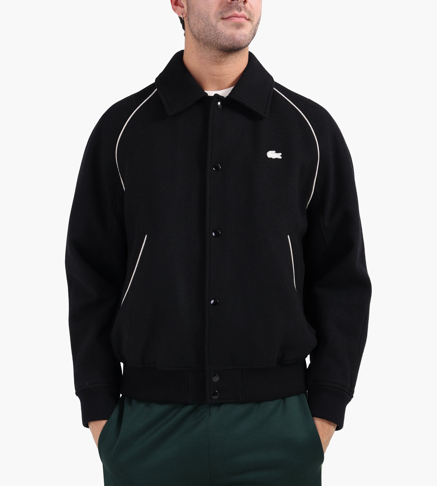 Lacoste 1HB1 Men's Jacket Black