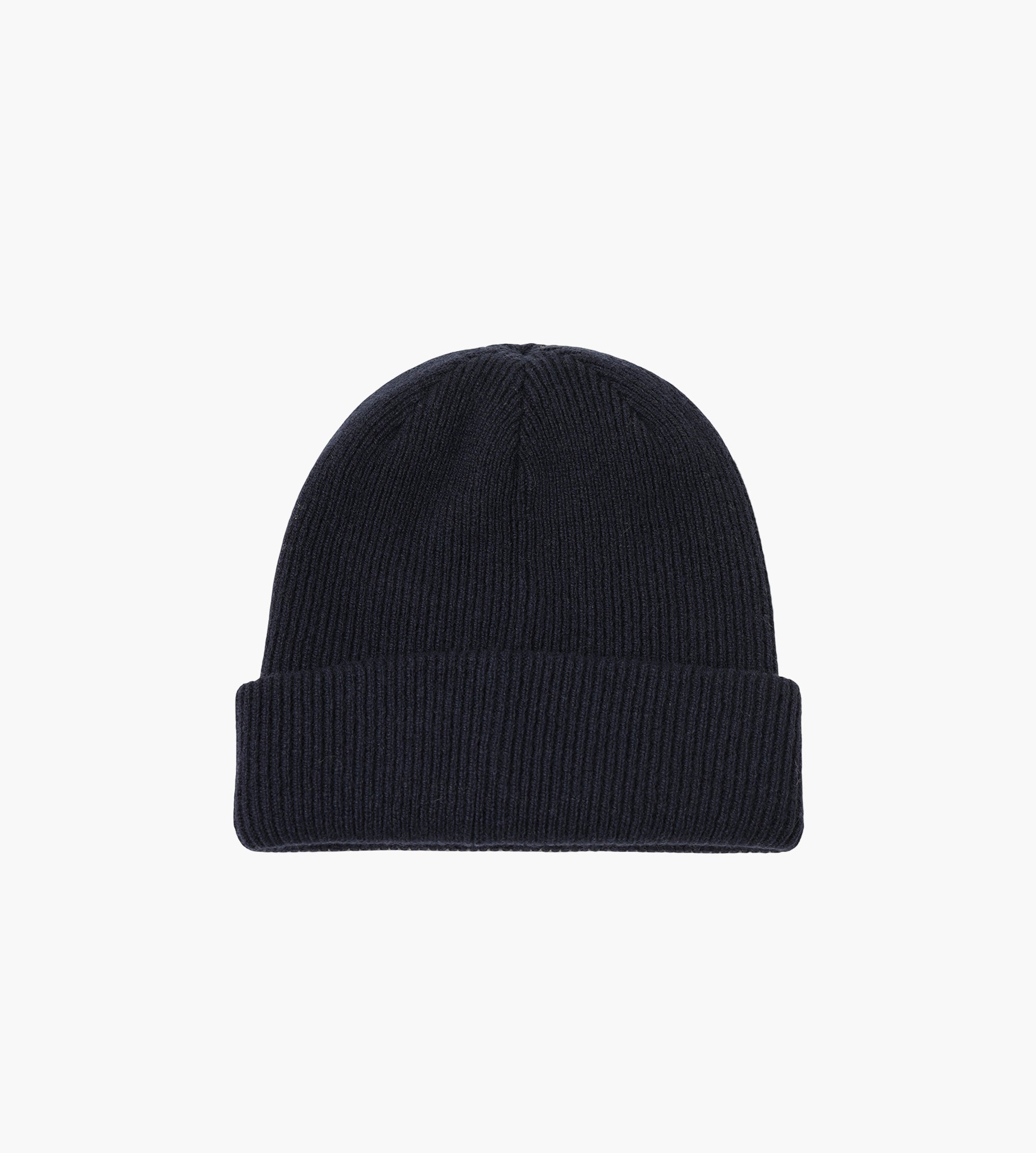 Norse Projects Merino Lambswool Beanie Dark Navy
