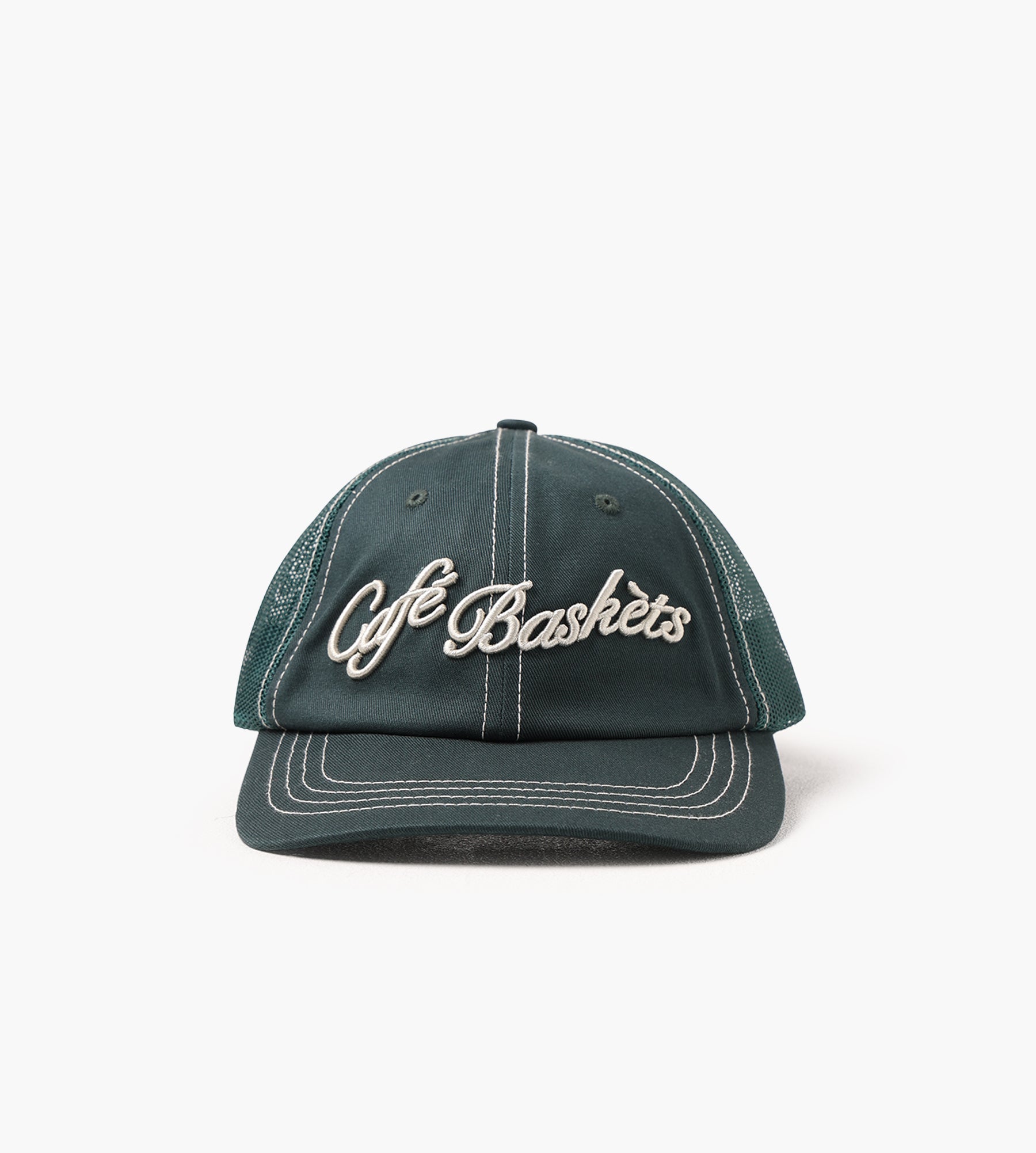 Café Baskèts Bold Cap Dark Green