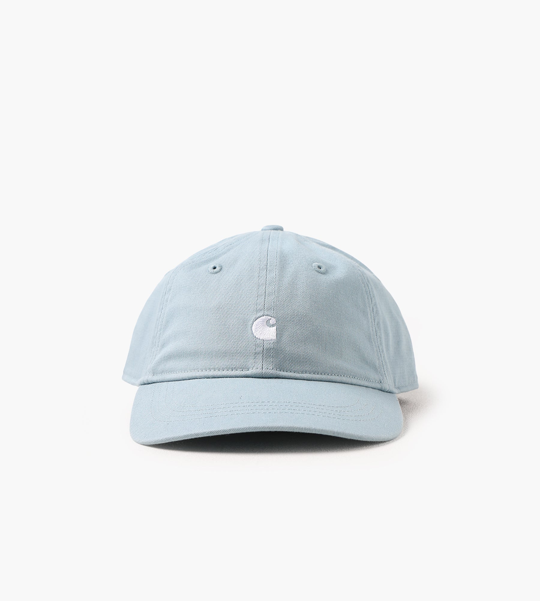 Carhartt WIP Madison Logo Cap Tourmaline White