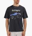 Satisfy MothTech T-Shirt Aged Black 00A21