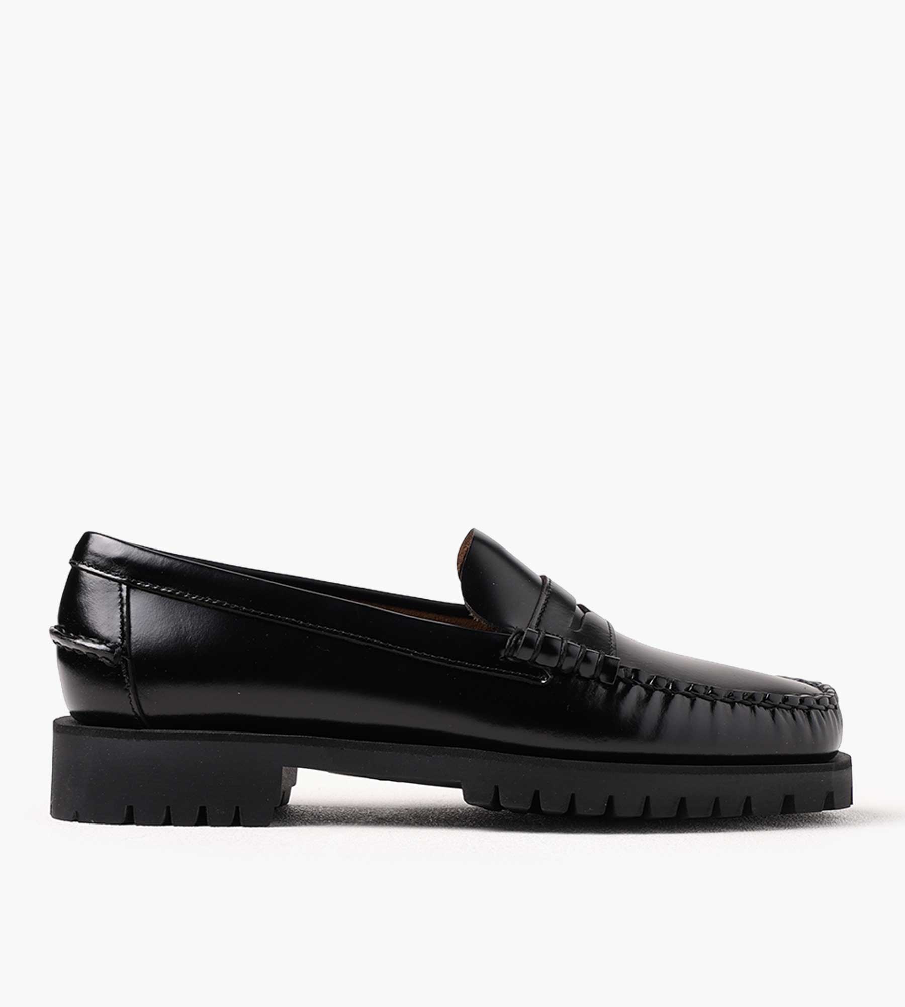 Sebago Dan Lug Woman Black