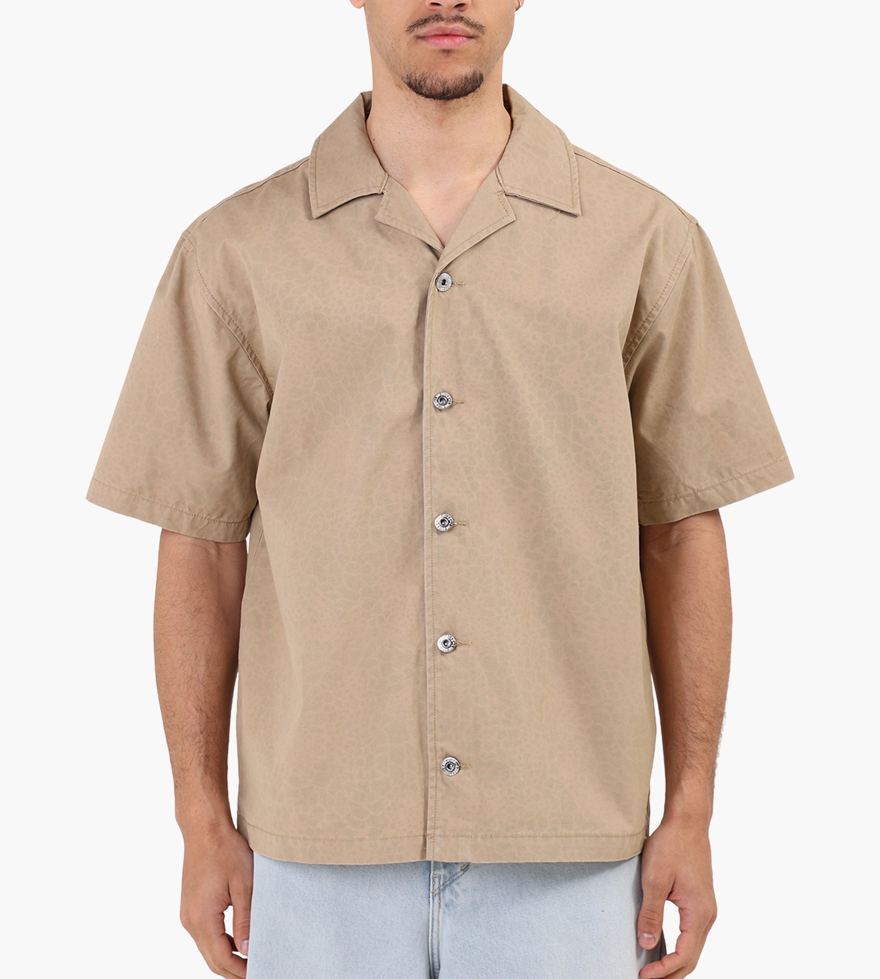 Libertine-Libertine Volcano 3562 Shirt Khaki Camo