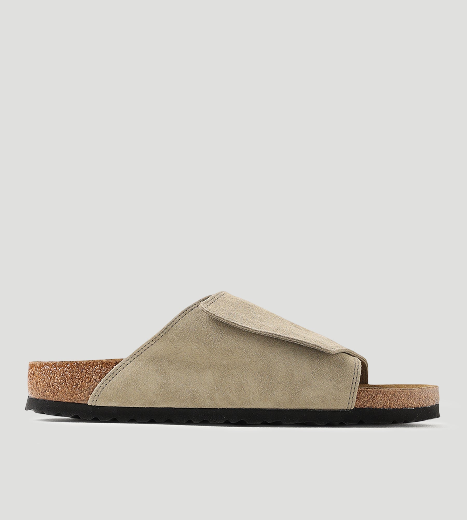 Birkenstock Solana Suede Leather Faded Khaki