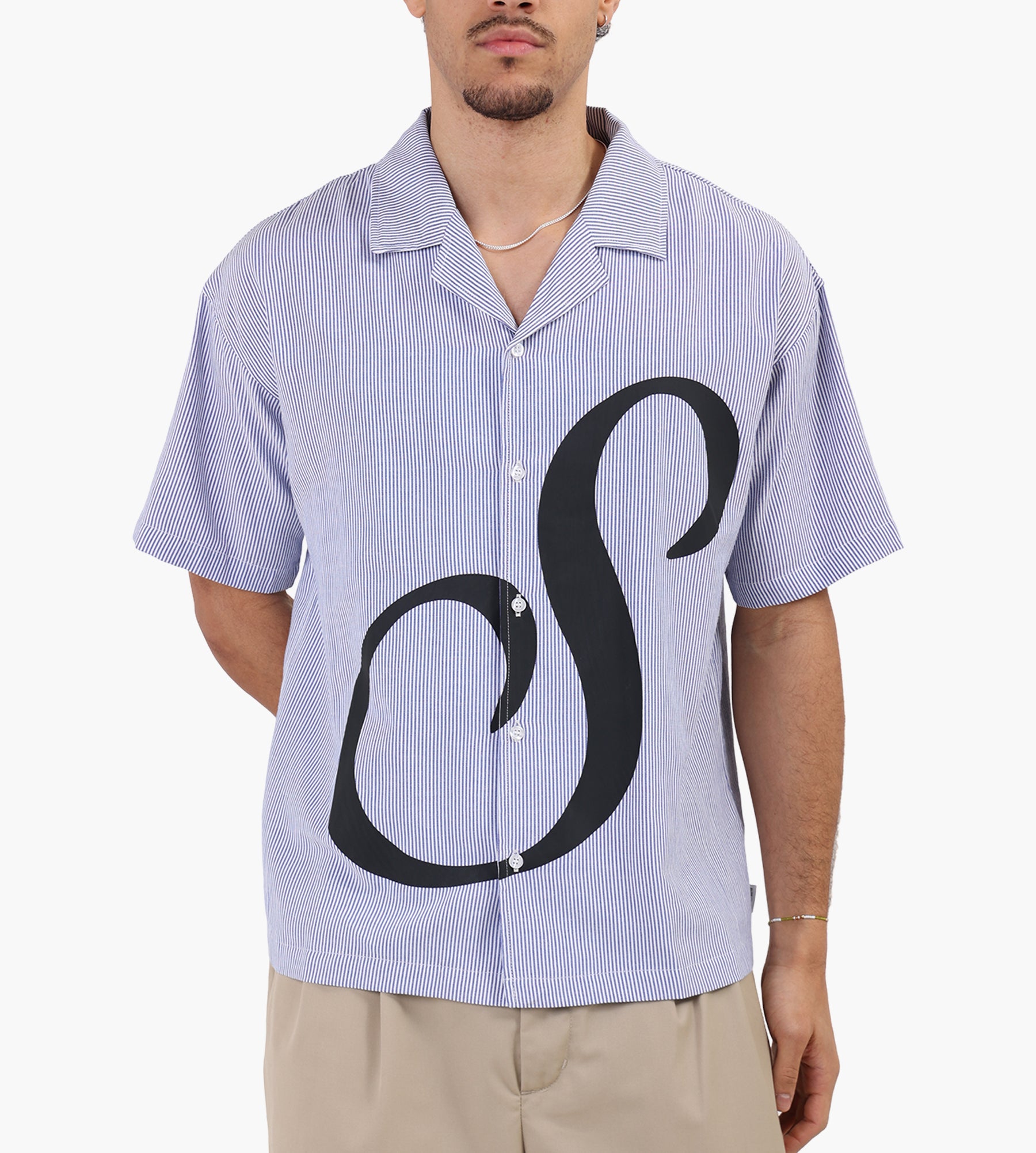 Sabbatical Capital Shirt White Blue