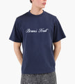 Bram's Fruit Script Logo T-shirt Navy