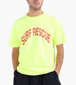 New Amsterdam Surf Association Surf Rescue Tee Safety Green