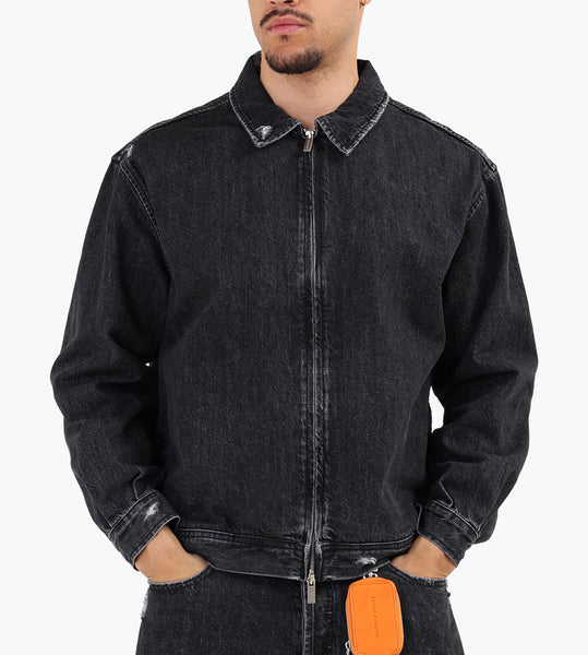 Bram's Fruit Denim Jacket Washed Black