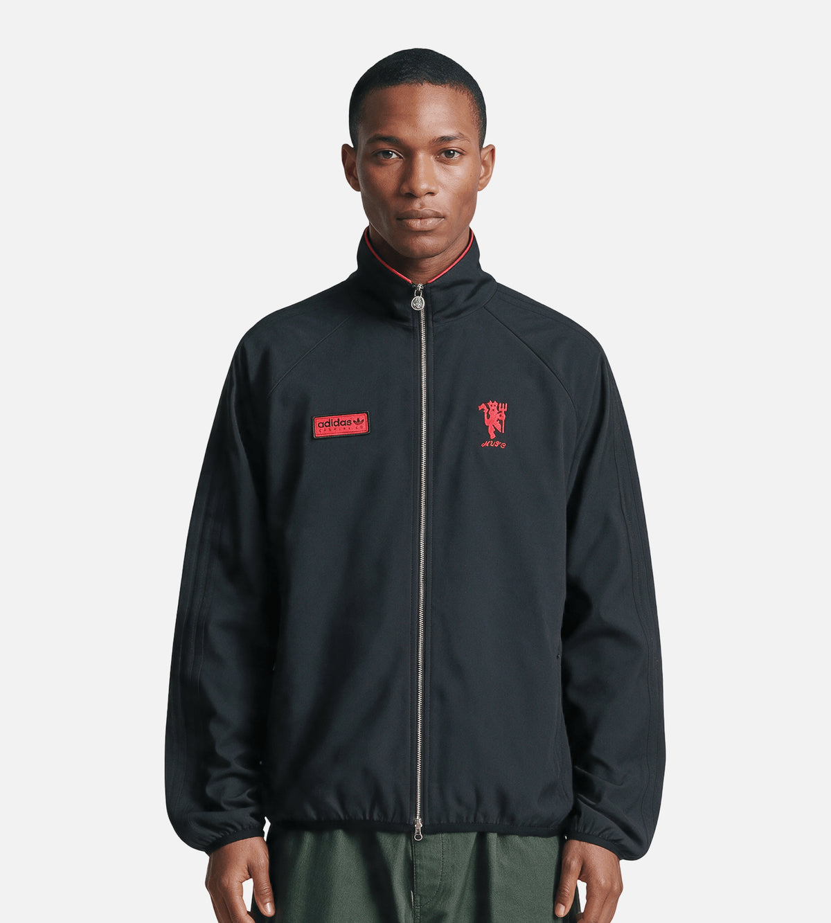 Adidas MUFC SPZL FC Track Top Black
