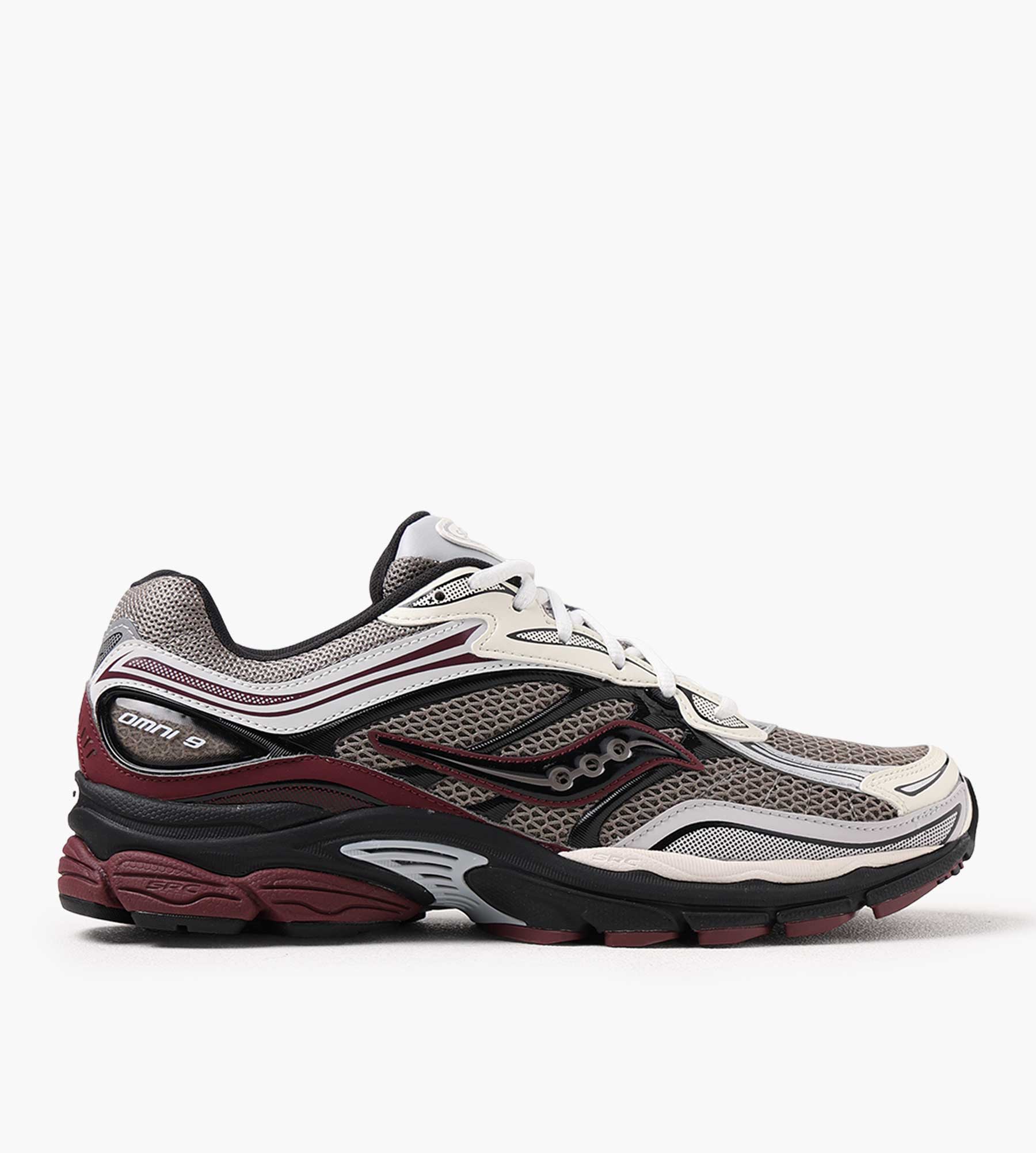 Saucony Progrid Omni 9 Tan Maroon