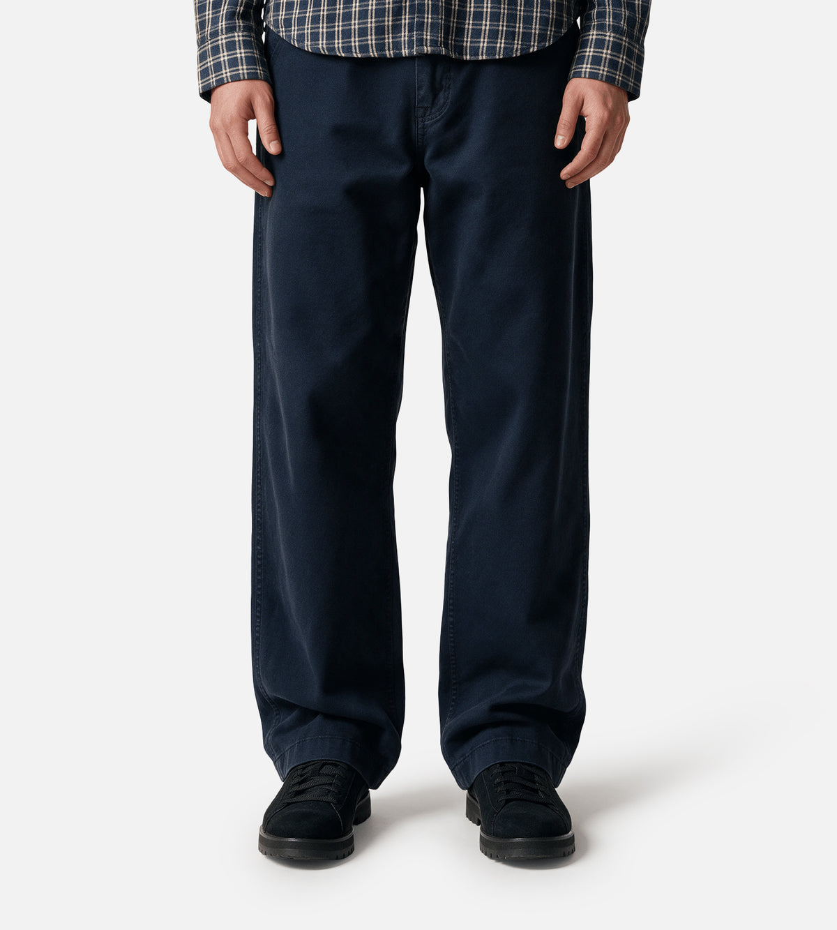 Norse Projects Vivestad Broken Twill Wide Chino Dark Navy