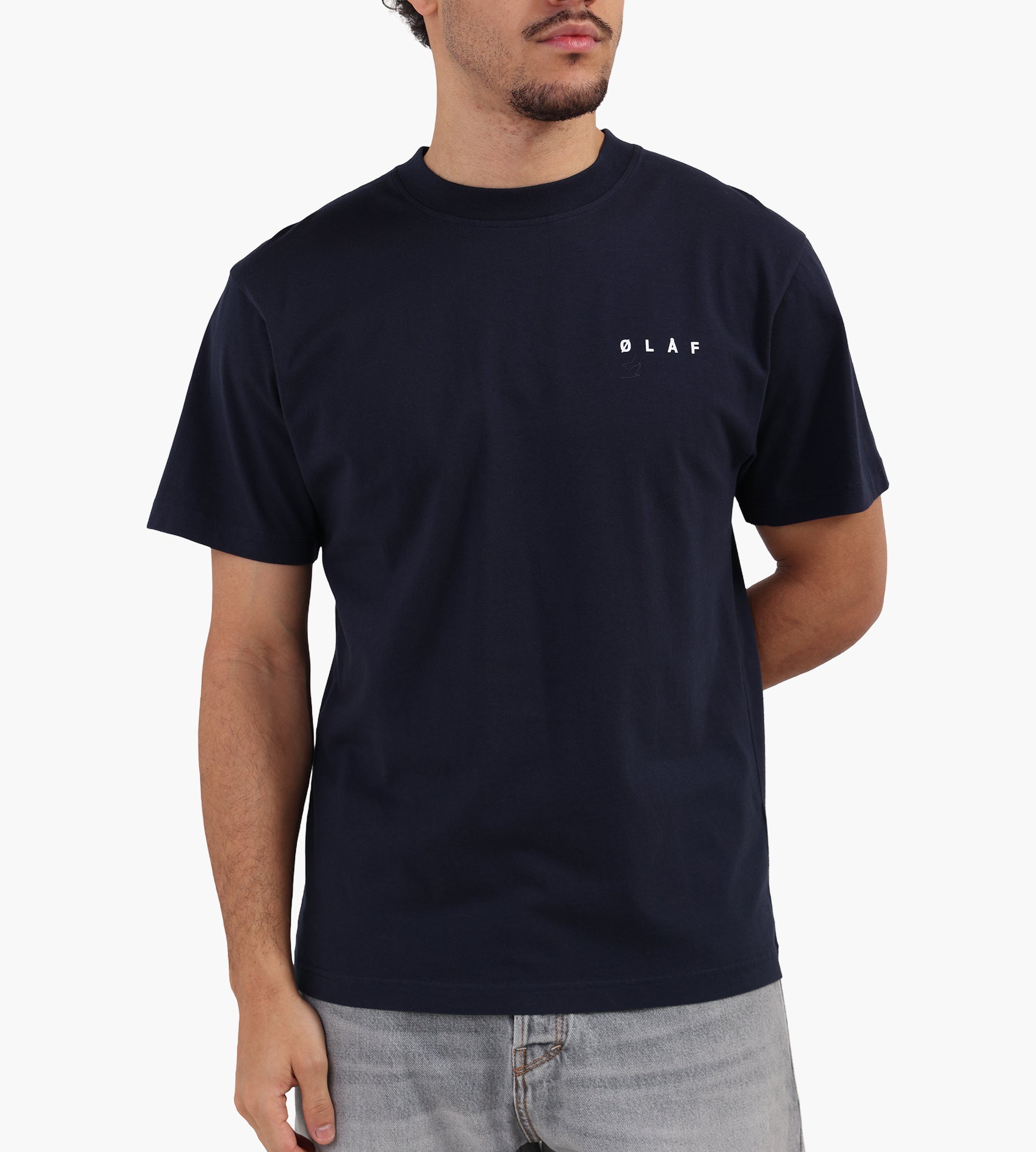 OLAF Face Tee Navy