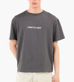 KA_YO Boxy Logo T-Shirt Off Black