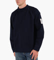 C.P. Company Brushed Indigo Fleece Crewneck Denim Normal Washed 40∞