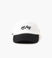 OLAF Varsity Cap Off White Black