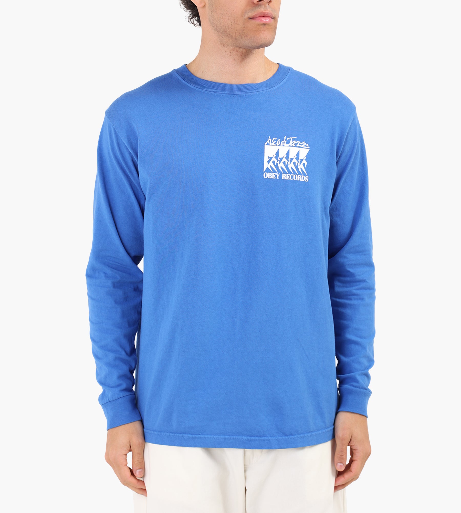 Obey Come Together Longsleeve Pigment Electric Indigo