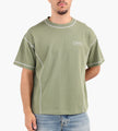 Baskèts Modern Contrast Tee Aged Olive