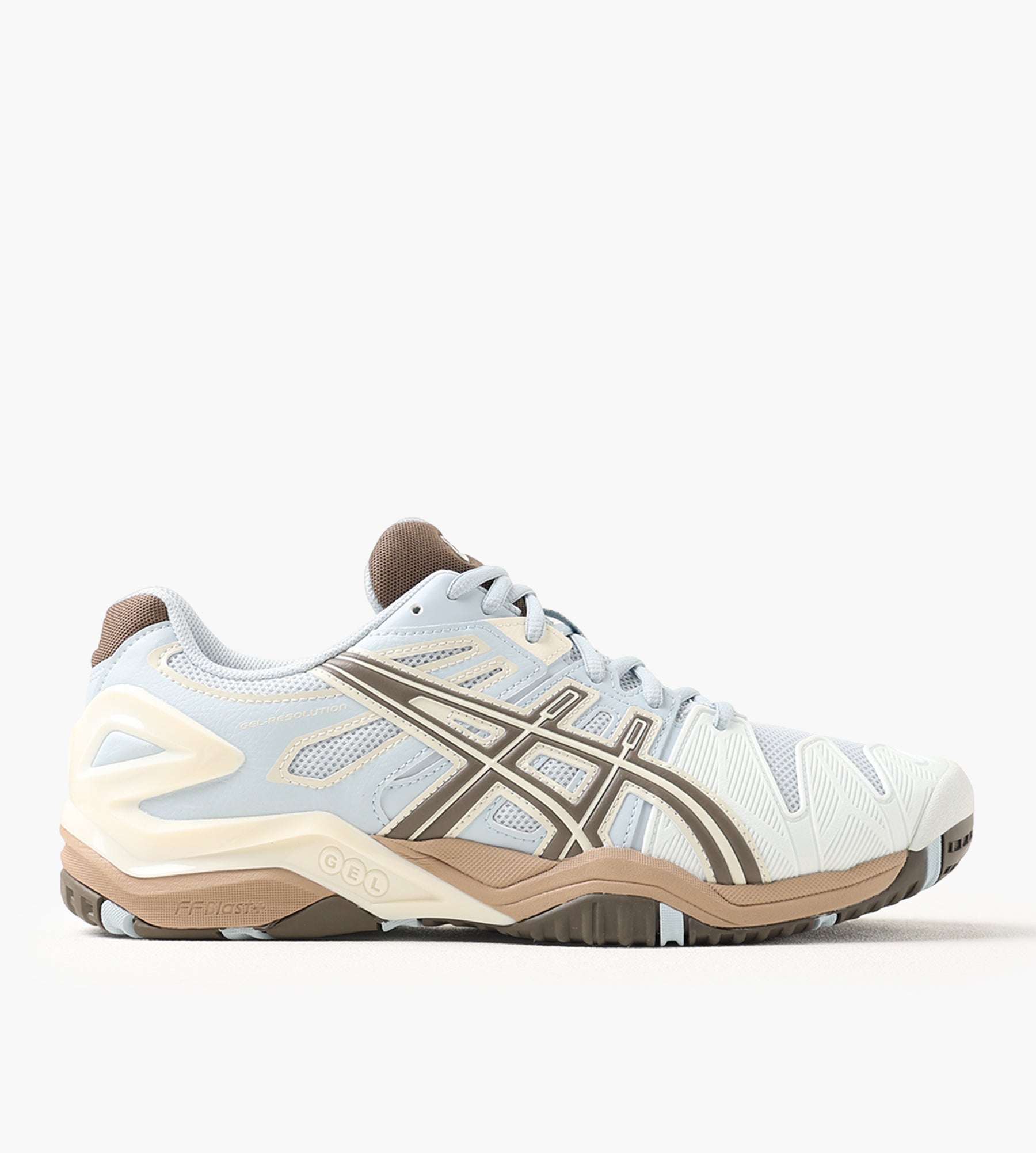 Asics Gel-Resolution 5 Storm Cloud Sepia Brown