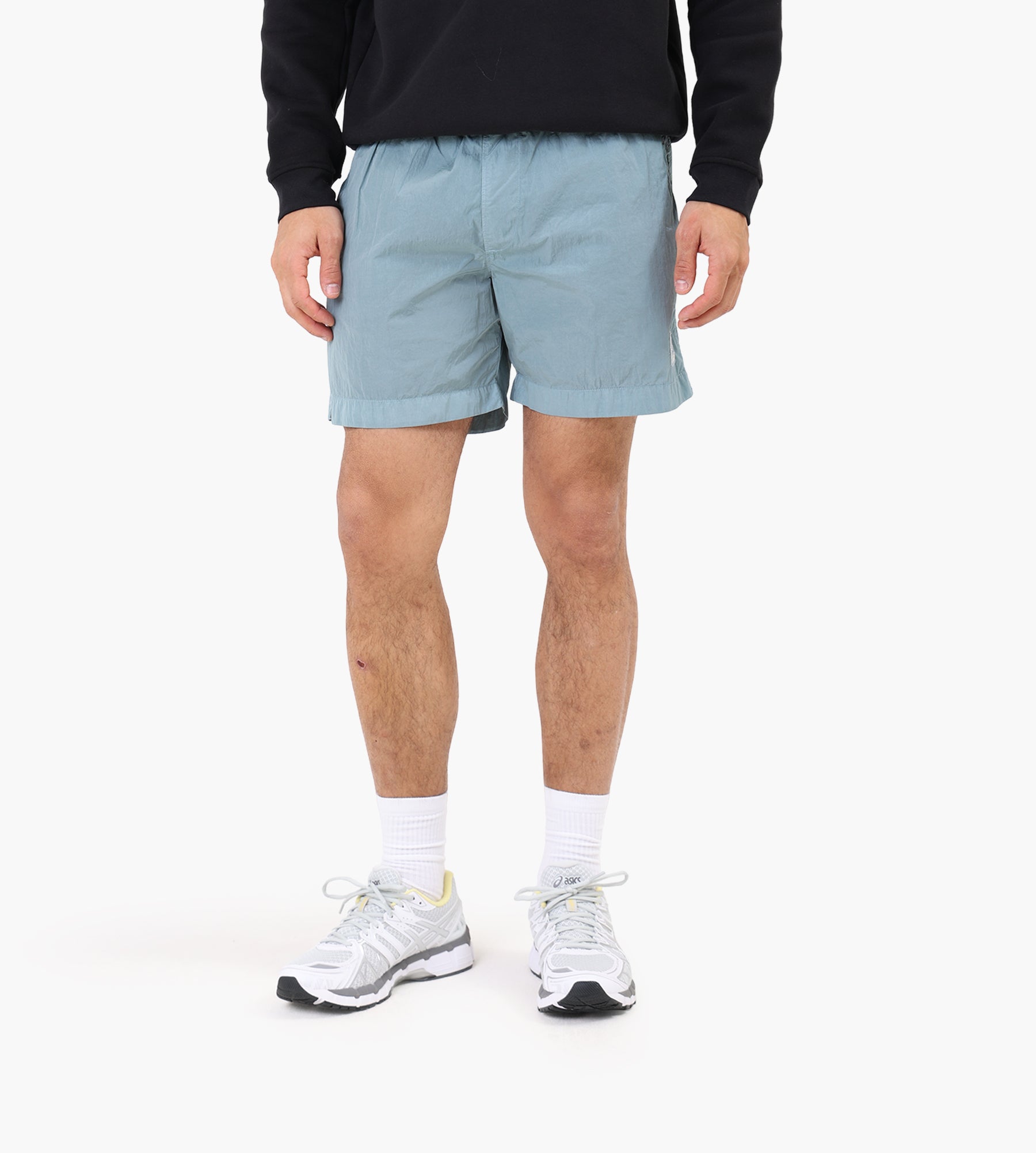 C.P. Company Beachwear Boxer In Eco-Chrome R Silver Blue