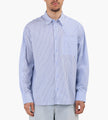 Arte Antwerp Assimetrical Long Shirt Striped