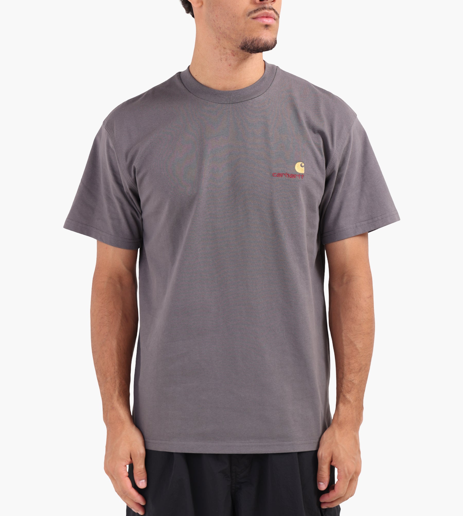 Carhartt WIP American Script T-shirt Porphyry