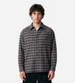 OLAF Flannel Boxy Shirt Chocolateplum Windsurfer